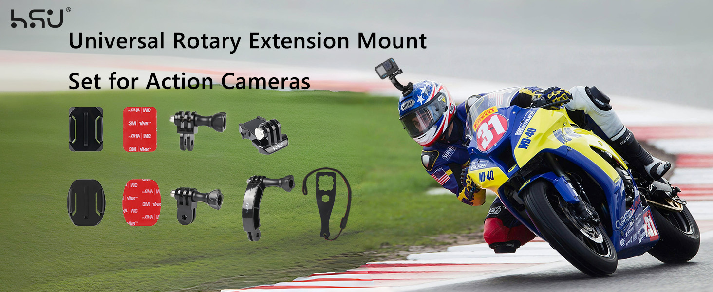 gopro helmet mounts
