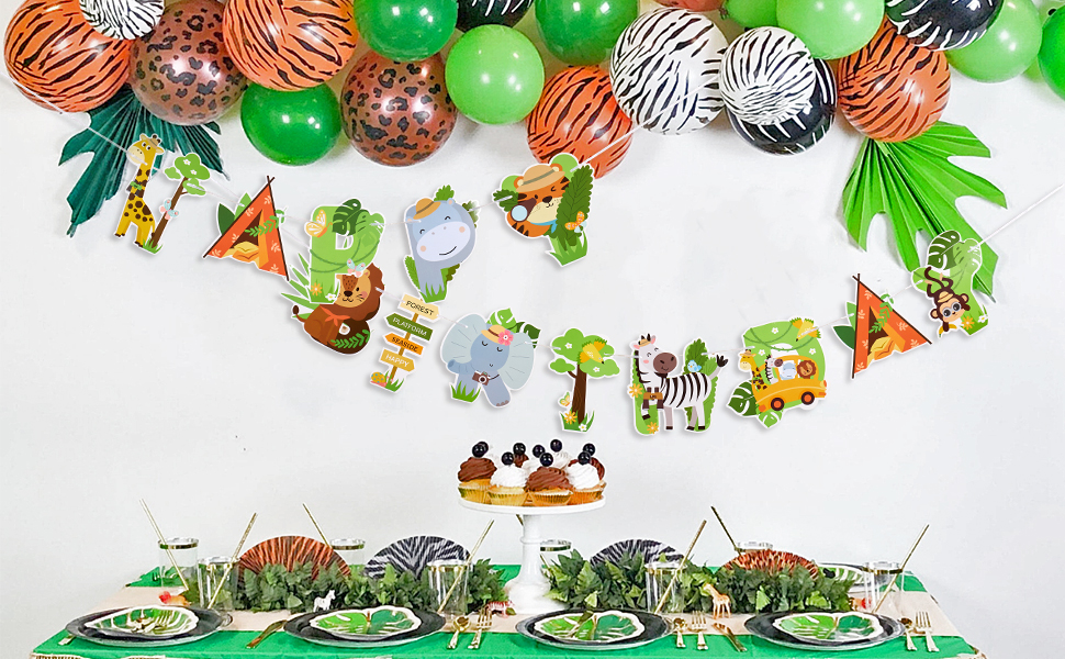 Animal Birthday Decoration