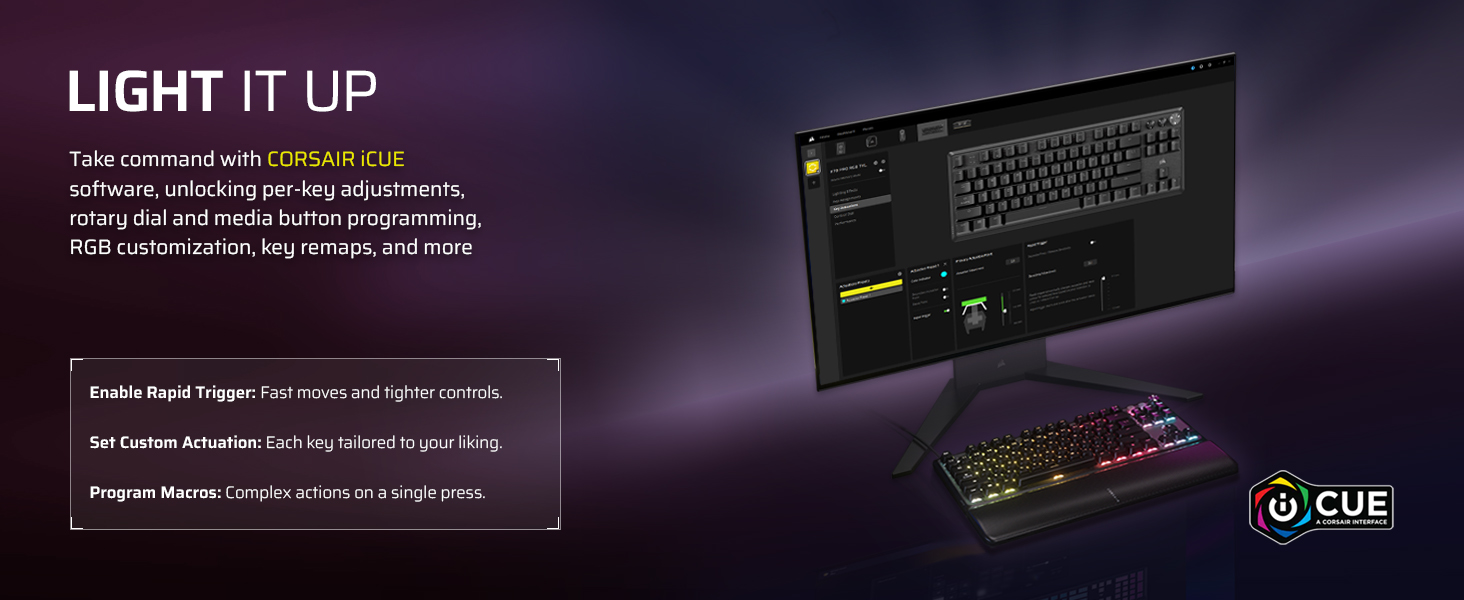 Corsair K70 PRO TKL Black