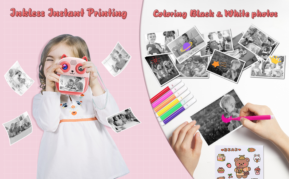 kids digital camera,the perfect birthday, holiday, and christmas gift for kids