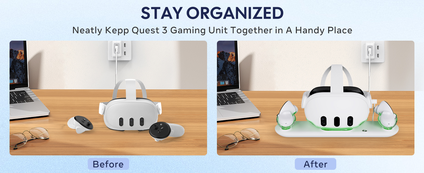 Charging Dock for Meta Quest 3