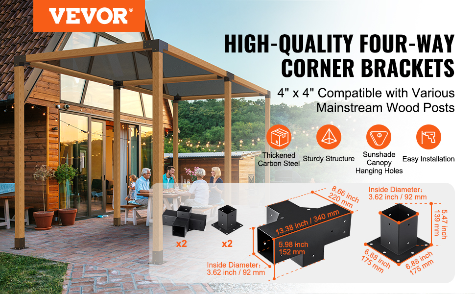 pergola brackets