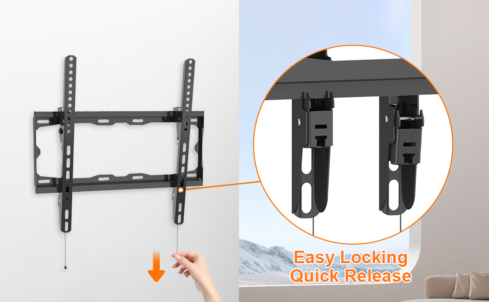 tv wall bracket 65 inch+