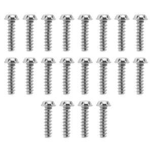 Create idea 20pcs Game Card Box Repair Fixed Plum Blossom Screw Console Repair Screw 4.5mm Compatible with Nintendo Game Boy NES SNES N64