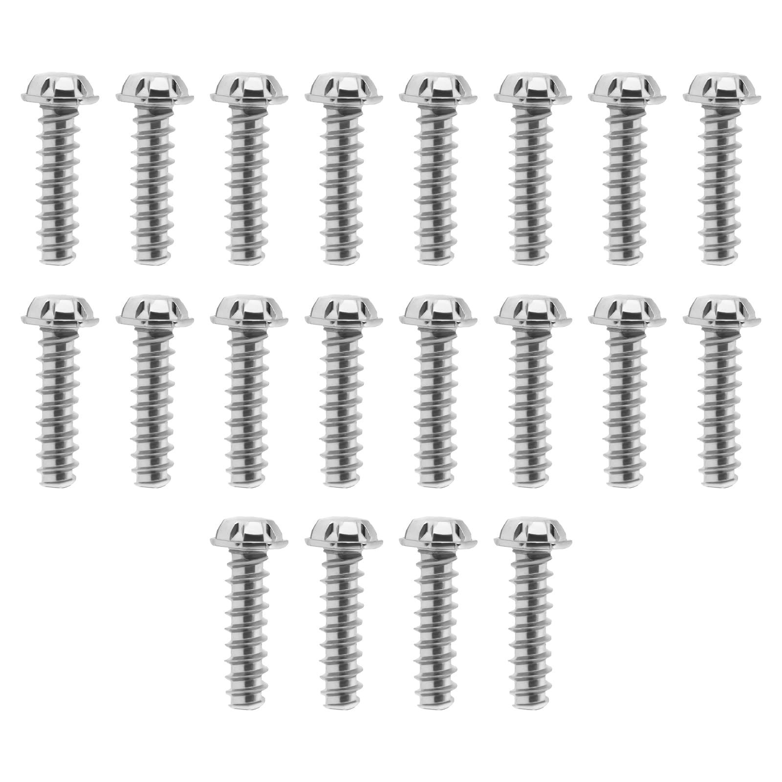 Create idea 20pcs Game Card Box Repair Fixed Plum Blossom Screw Console Repair Screw 4.5mm Compatible with Nintendo Game Boy NES SNES N64