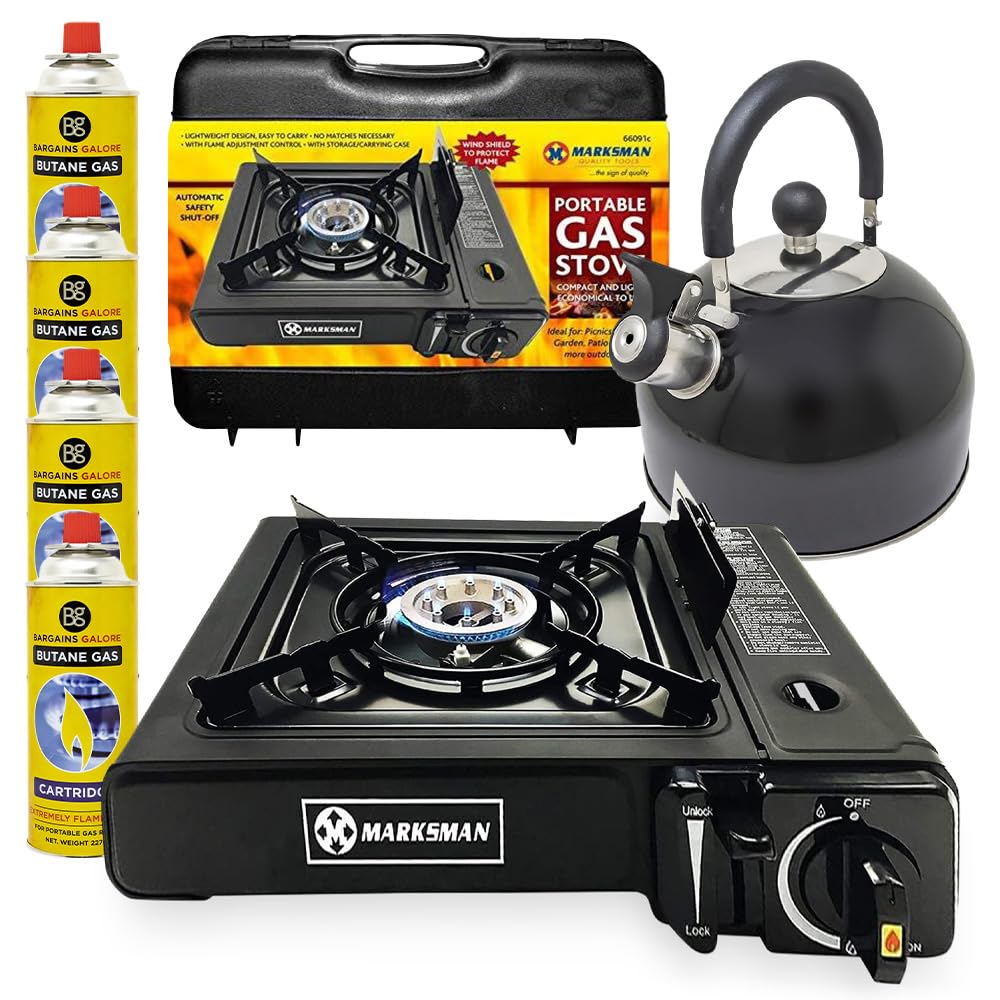 3 In 1 Camping Starter Kit - Includes Gas Stove