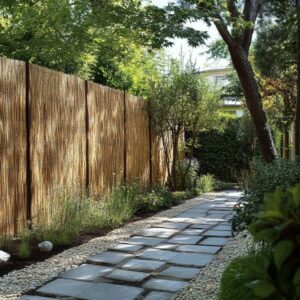 W3-4m x H1-2m Premium Bamboo Slat Fencing Screening Rolls | 11 Sizes (W4m x H1.5m)