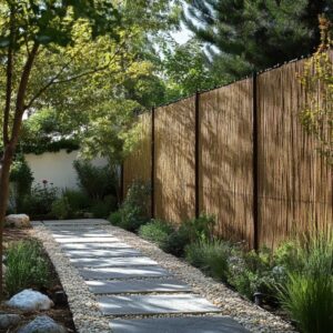 W3-4m x H1-2m Premium Bamboo Cane Fencing Screening Rolls | 11 Sizes (W4m x H2m)