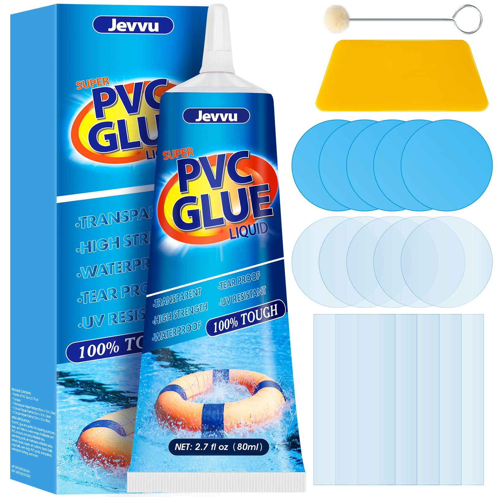 Jevvu Air Mattress Patch Kit