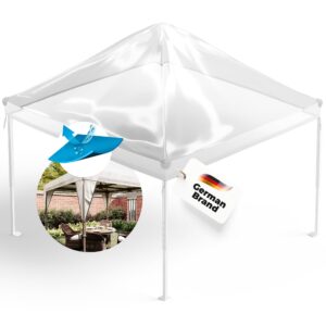 GRAFT gazebo cover 3x3m | protective cover for garden gazebo | gazebo rain protection | gazebo replacement cover | waterproof transparent | waterproof gazebo cover | weather protection garden te
