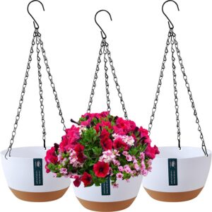 Duscdesp 3 Pack Hanging Planters
