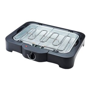 Quest 35899 Electric BBQ Grill/Indoor Grill with Minimal Smoke/Adjustable Thermostat Control/Cool Touch Control Panel / 2300W Powe