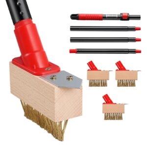 Mitclear Weed Remove Brush with Long Handle(53IN)