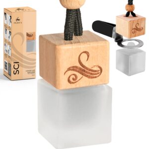 Car Air Fresheners for Women - Yes Perfume | Irresistible Car Scents Air Freshener | Odour Eliminator with Essential Oils | Car Air Fresheners Vent Clip | Long Lasting Car Diffuser by Perfa