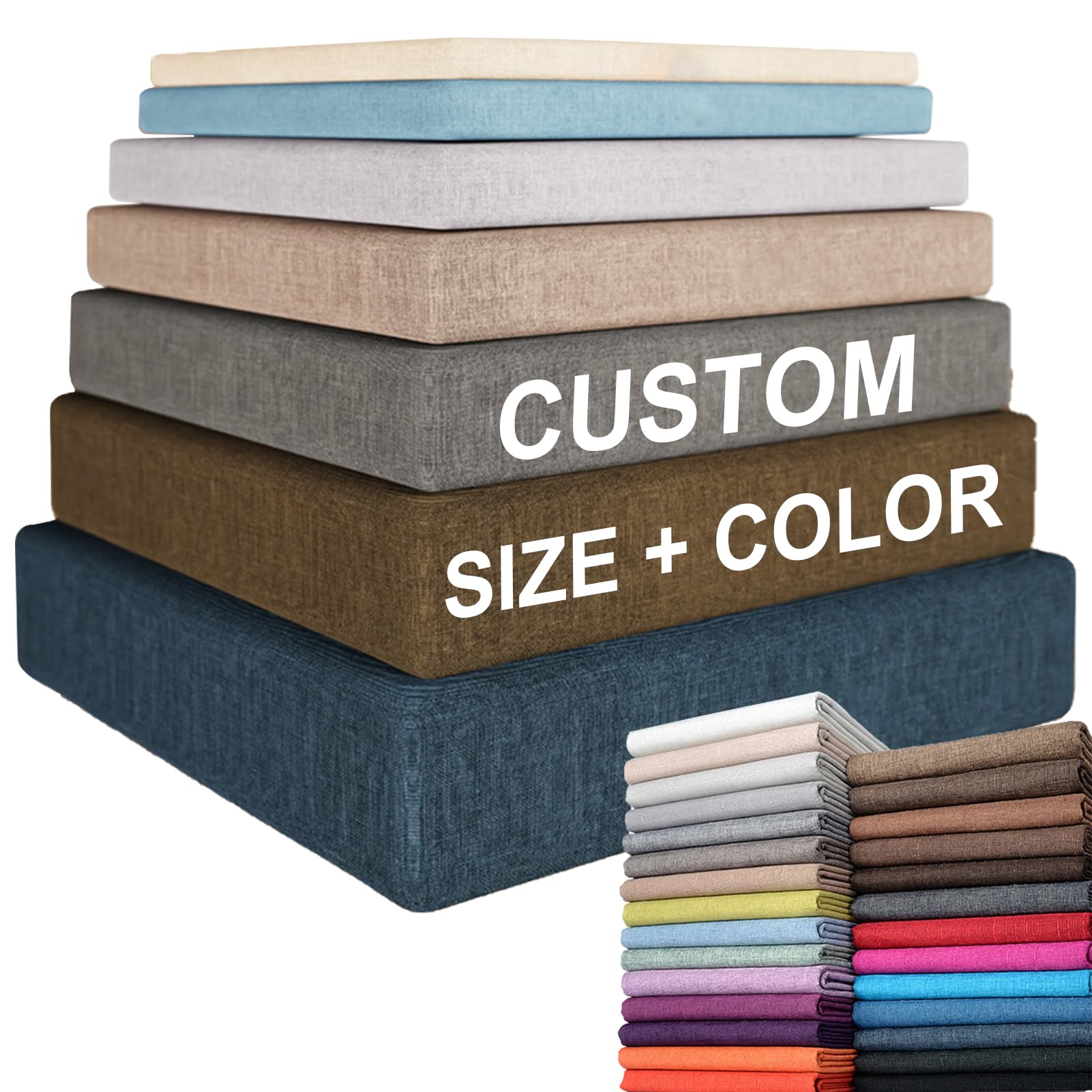 Celtty Custom Size Bench Seat Cushion