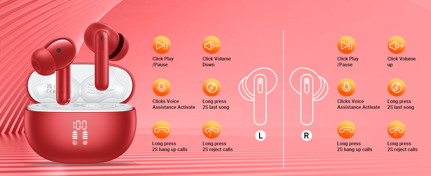 wireless earbuds