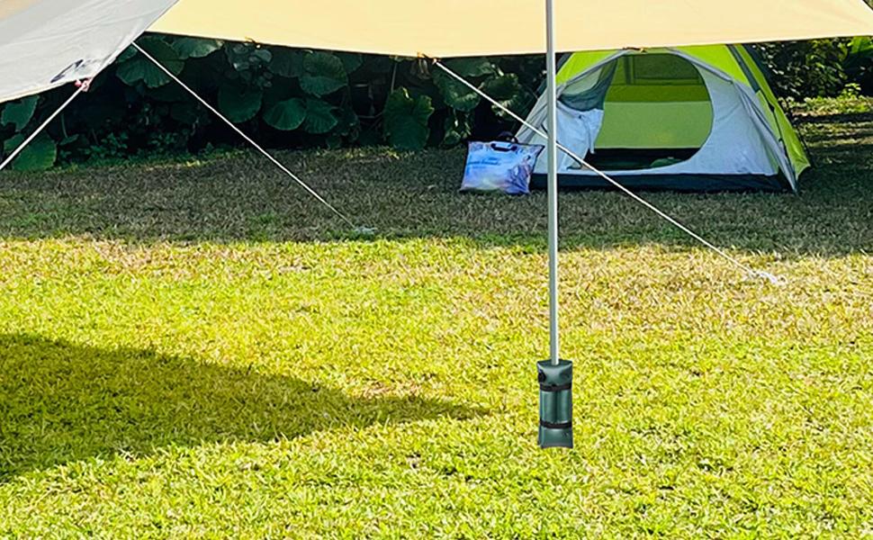 water weights for tent, tent weight bag