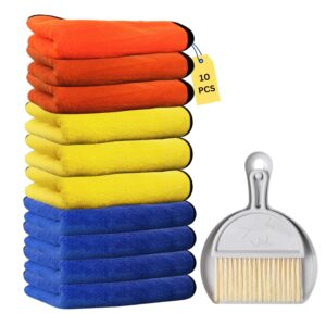 Floorington Premium Microfibre Cleaning Cloths Pack of 10