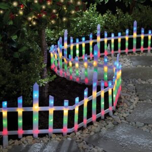 Coopers Of Stortford Set of 8 Light-Up Mini Fences