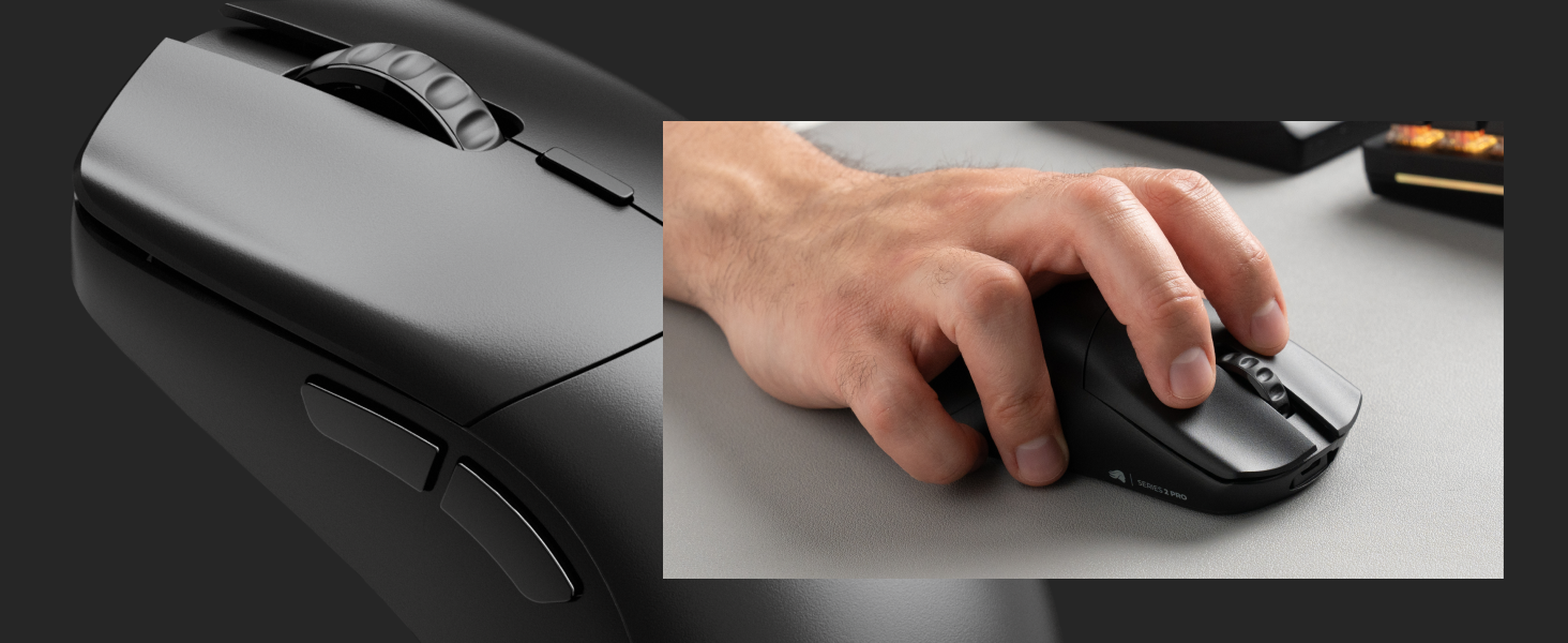 Glorious Series 2 PRO Wireless Gaming Mouse, Super Light, 8K Wireless Polling, Optical, Esports