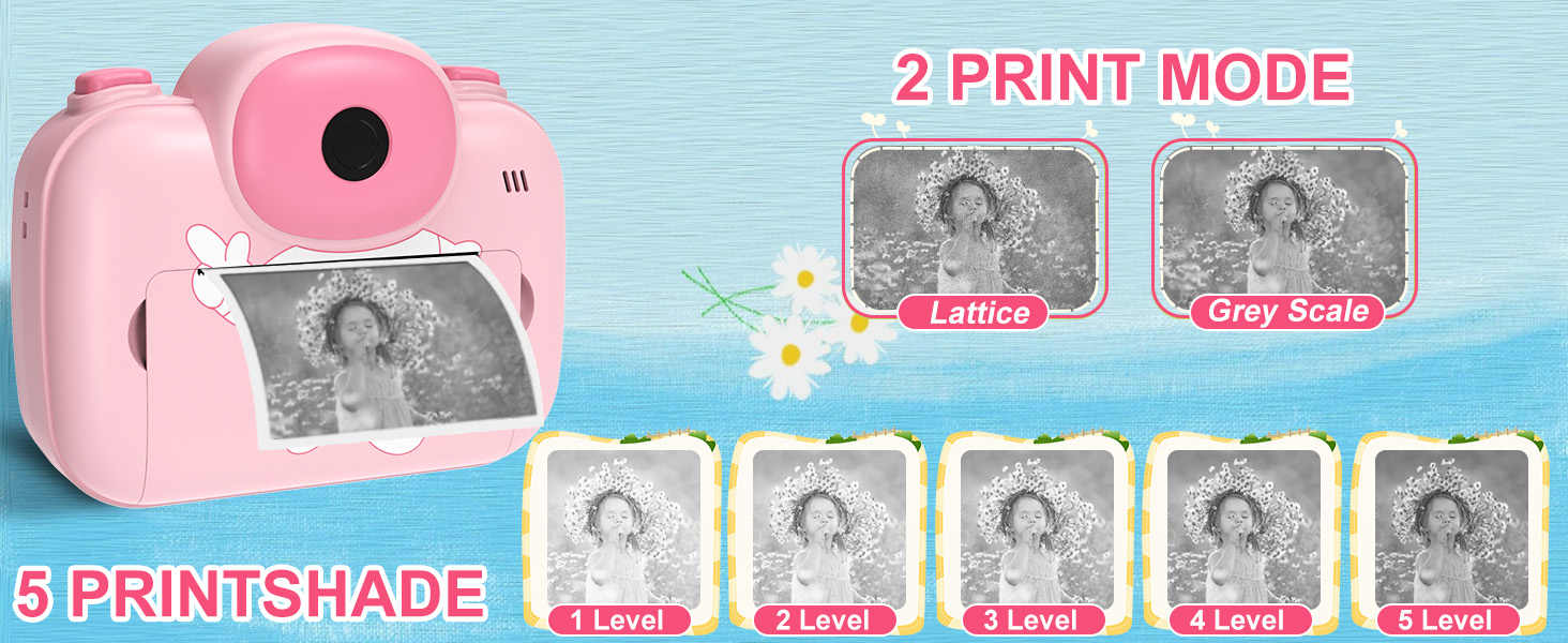 kids instant print camera
