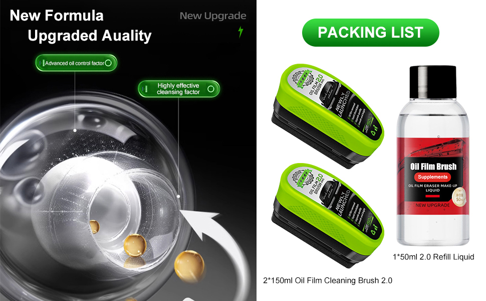Automotive Oil Film Cleaning Brush