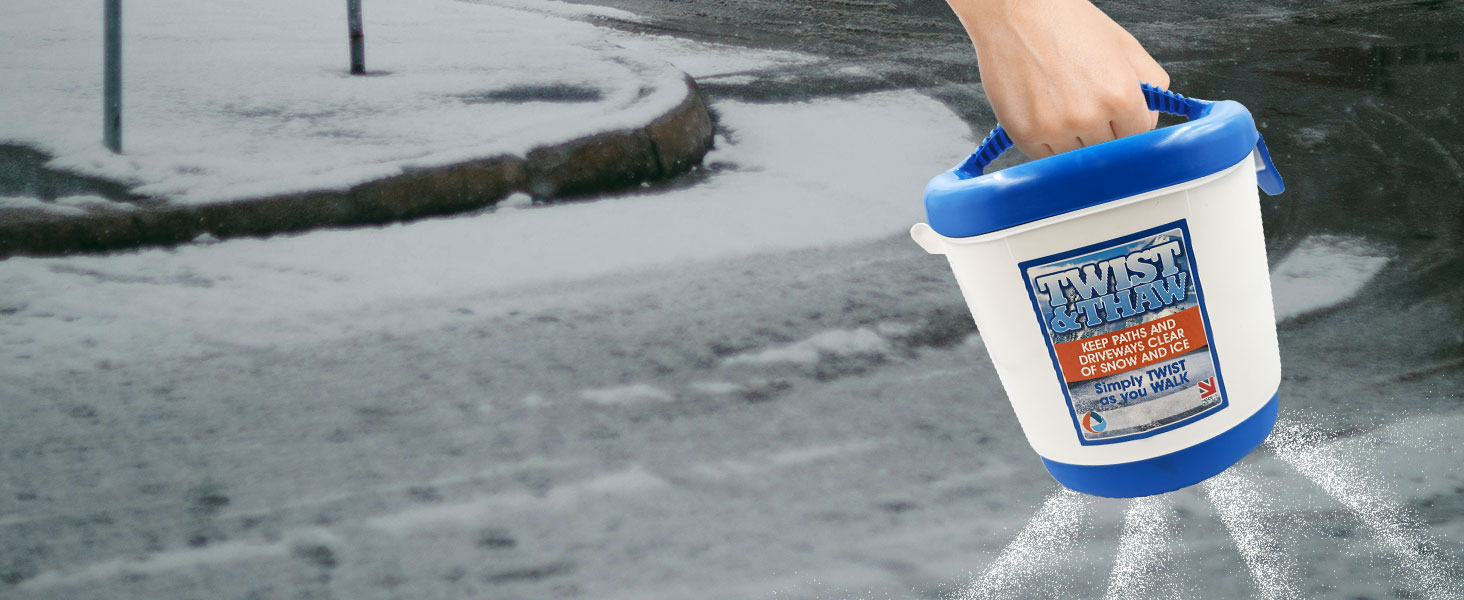 winter salt and grit spreader