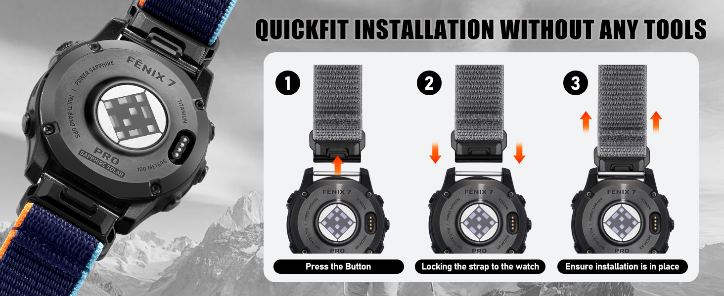 garmin fenix 6 strap