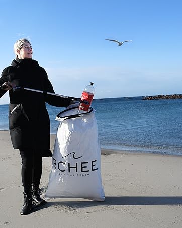 BCHEE kit used to pick up litter on beach