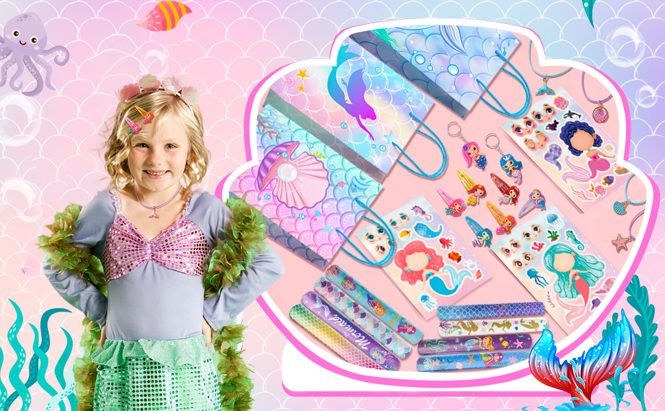 mermaid party favours