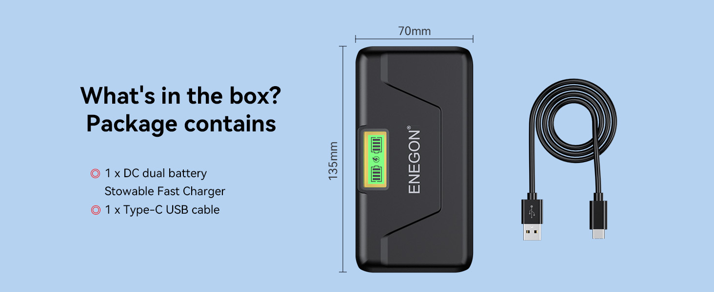 NP-FW50 Dual Battery Charger