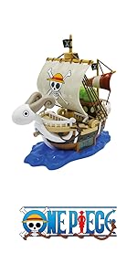 TEKNOFUN - Official Licensed One Piece - Vogue Merry Luminous Alarm Clock for Children...