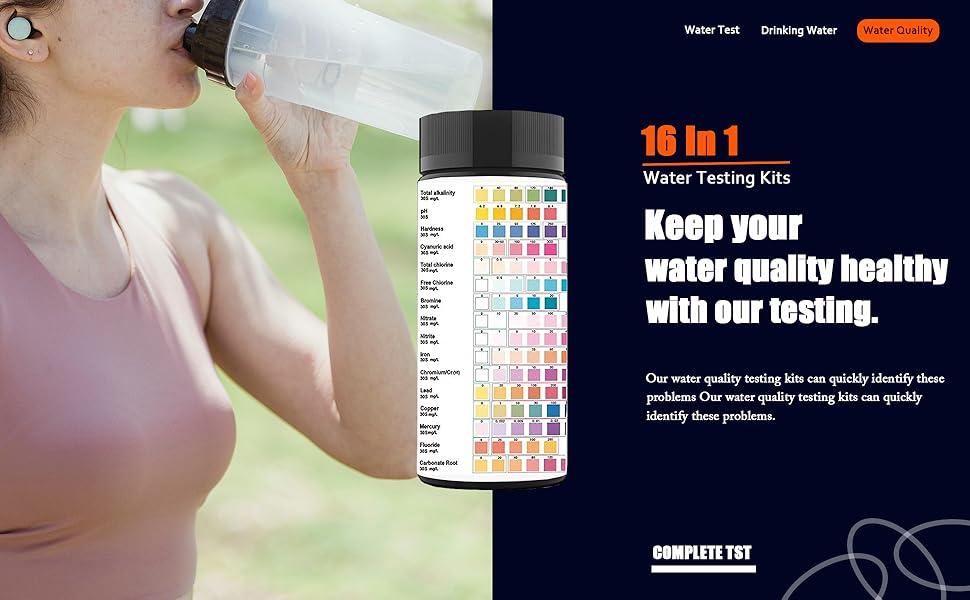Home Drinking Water Testing Kit