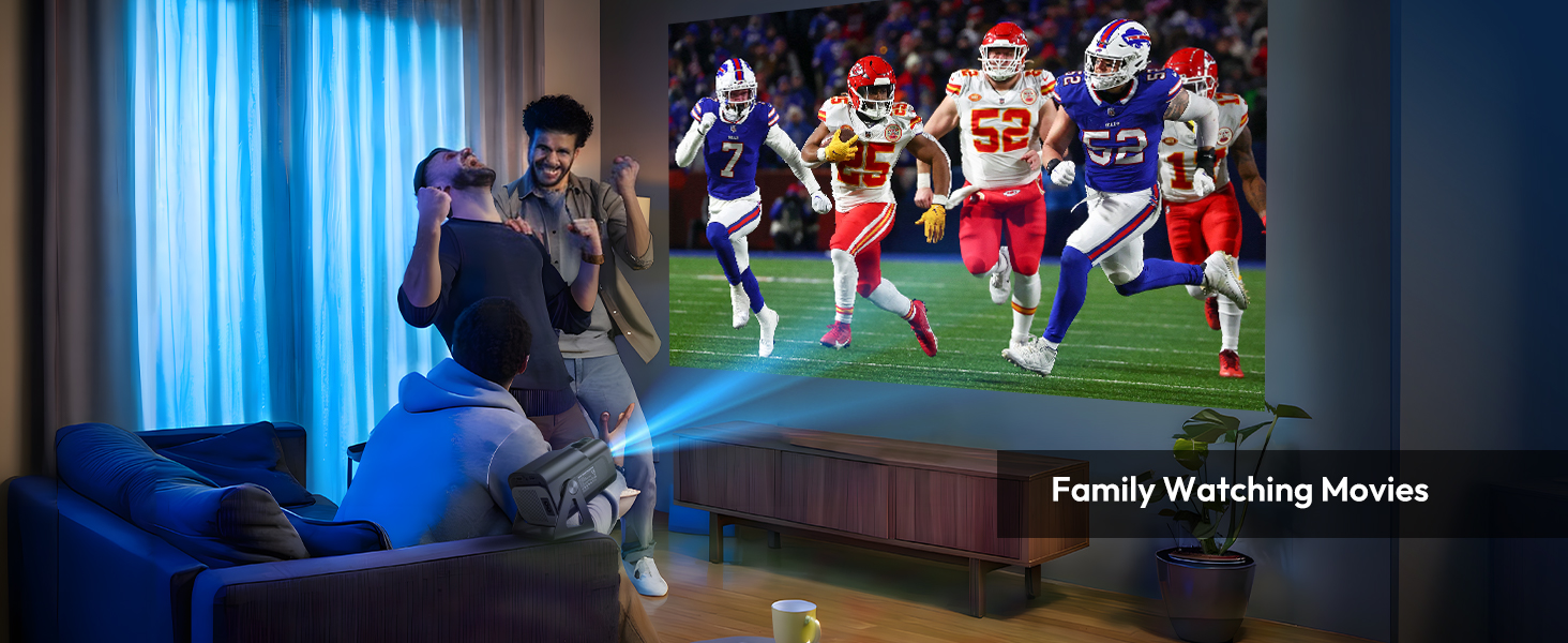 XGODY Gimbal5 mini Portable Smart Projector