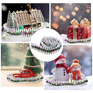 Small Fence Christmas Tree