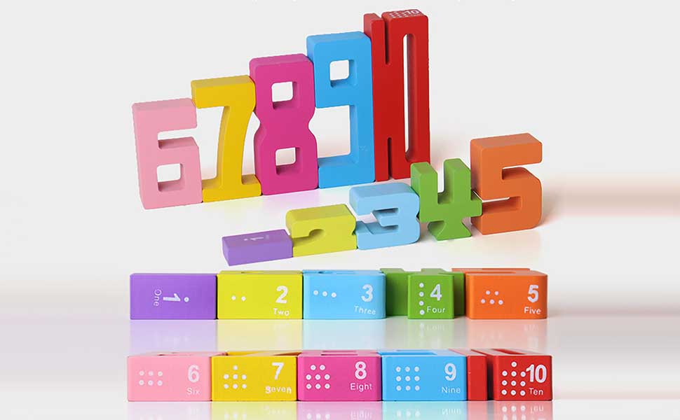 Number Blocks Toys for Kids