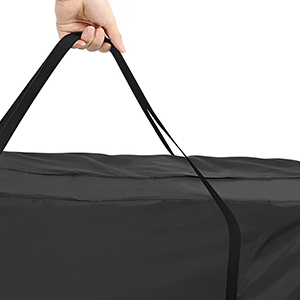 Flexible zipper and large opening design