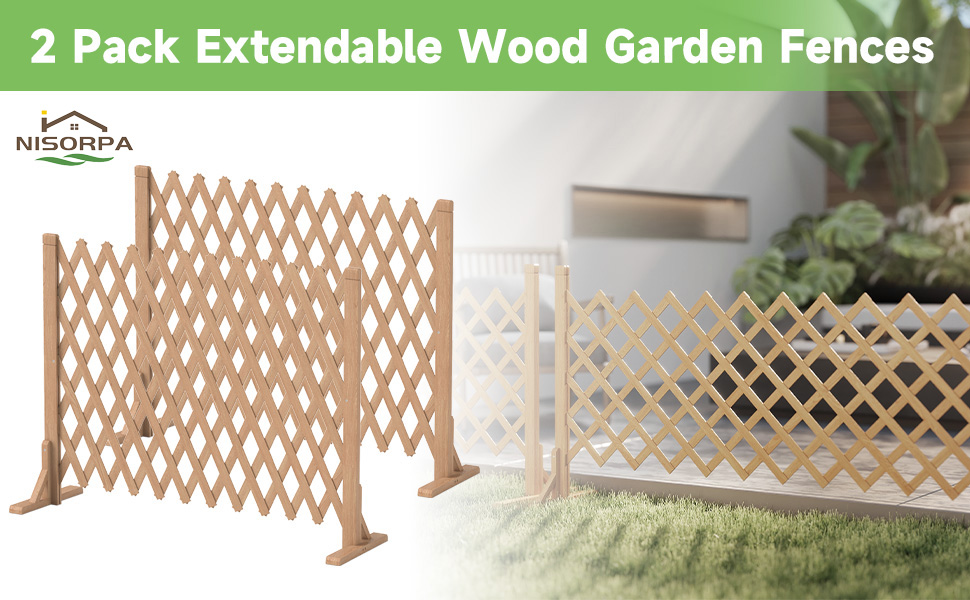 Expanding Trellis Fence Panels