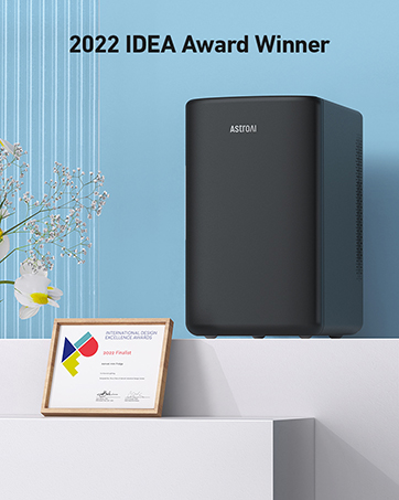 AstroAI Mini Fridge 6 Litre / 8 Can | Cooler and Warmer | AC/DC | Small Fridge for Bedrooms, Car,...