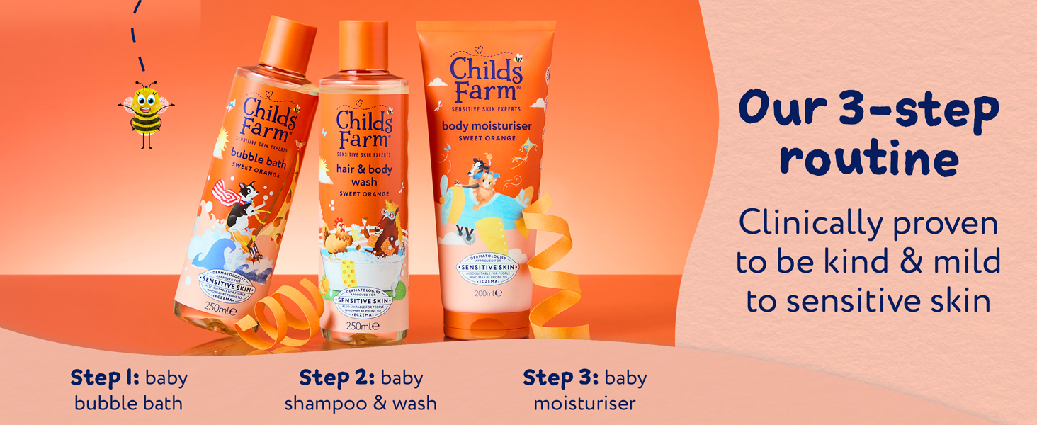Formulated with sensitive skin in mind