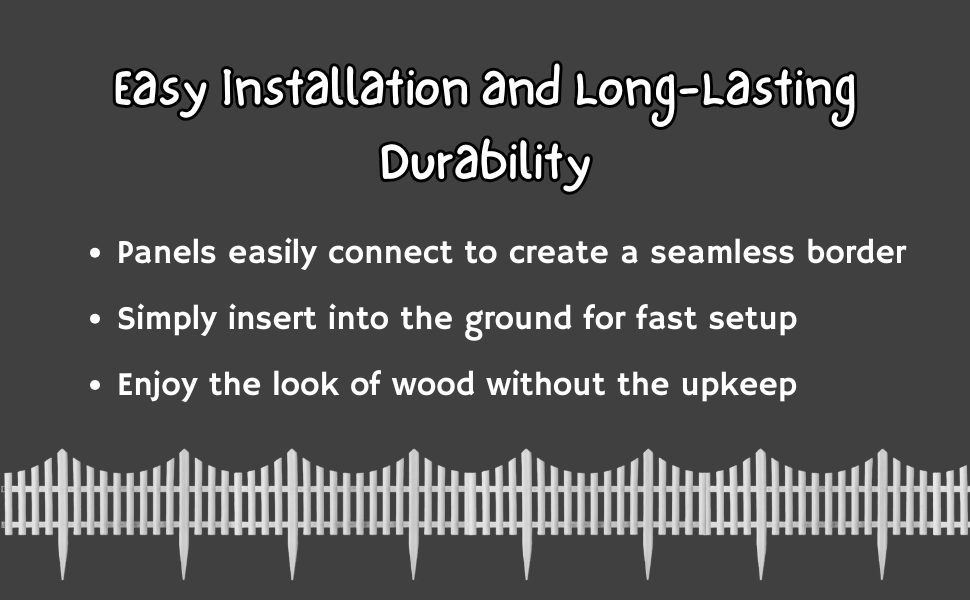durable plastic wooden effect lawn border, each panel is 60cm x 33cm, ideal for gardens, driveways
