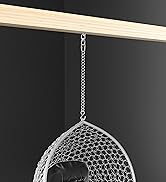 Gakago swing spring for hanging chair - Pleasant swinging thanks to 360° spring with swivel - Ext...