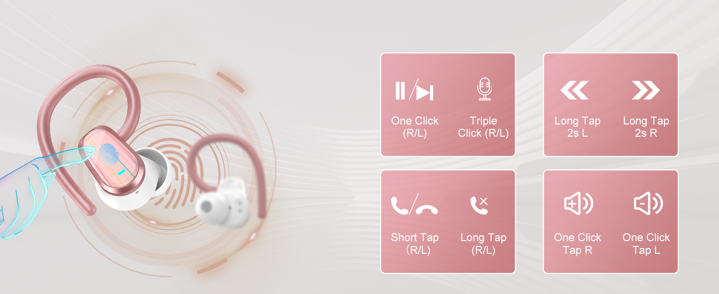 bluetooth earphones over ear