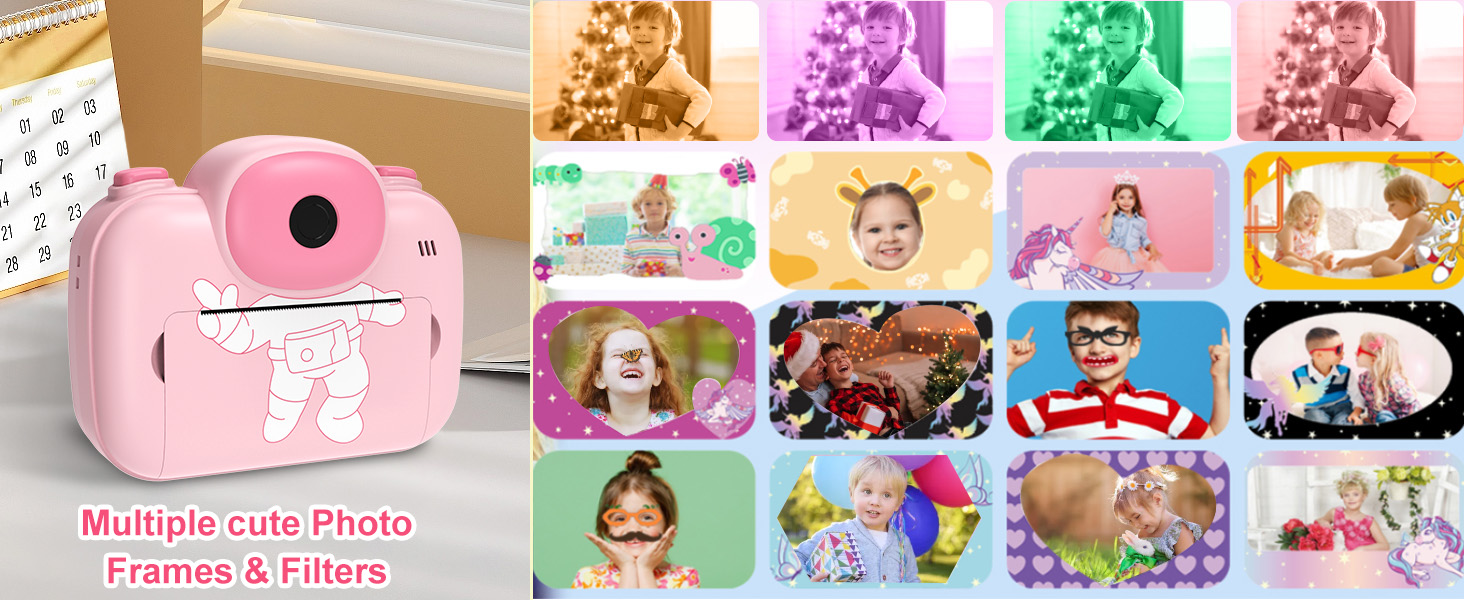kids camera instant print