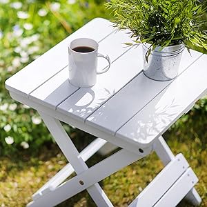 Adirondack Folding Hardwood Table