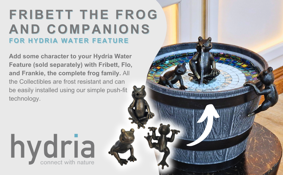 Hydria starter set indoor water features water features for the garden indoor water feature garden