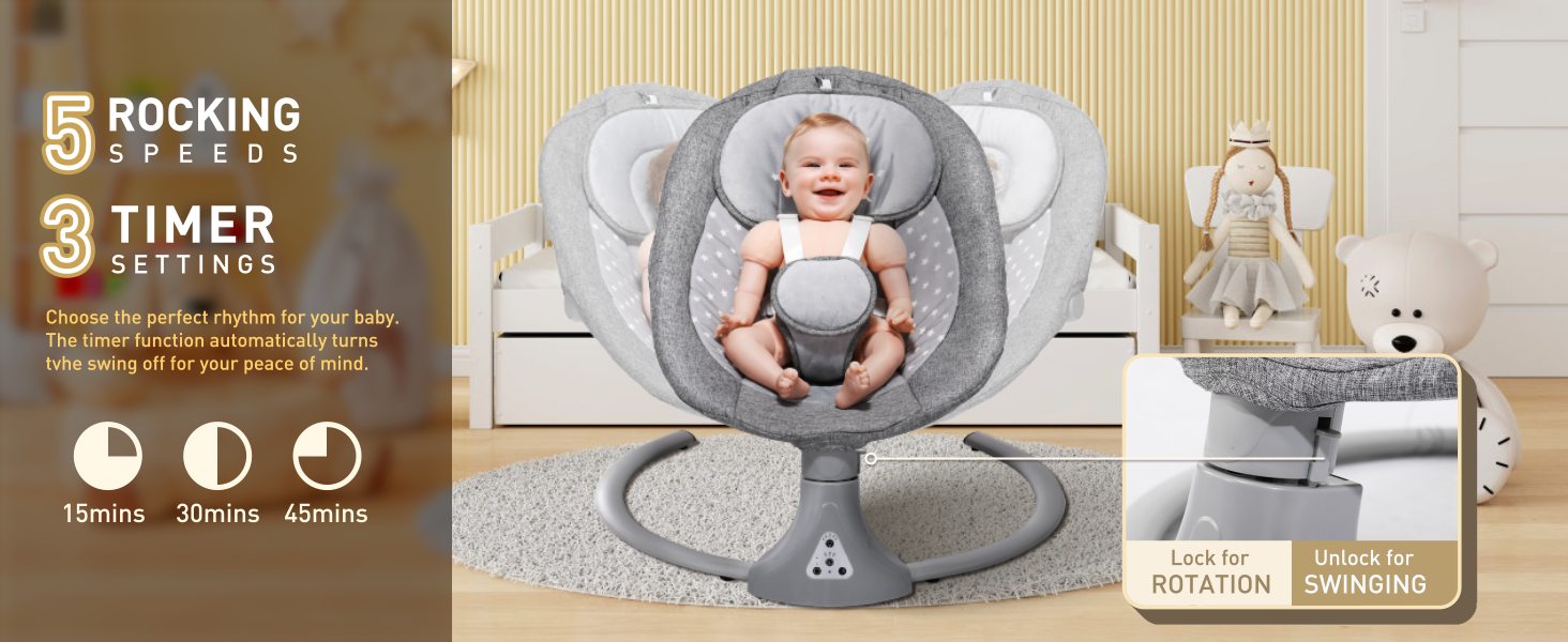 Baby Bouncer Electric Baby Swing Chair