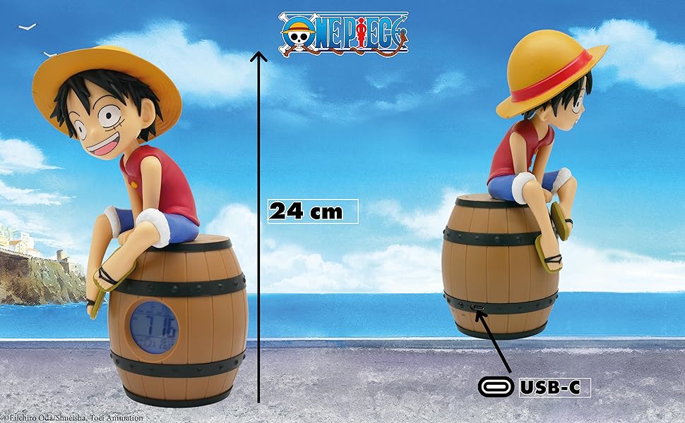 Luffy Barrel Alarm Clock 1