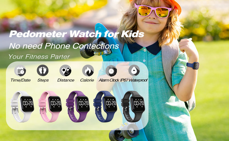 Kids Pedometer Watch