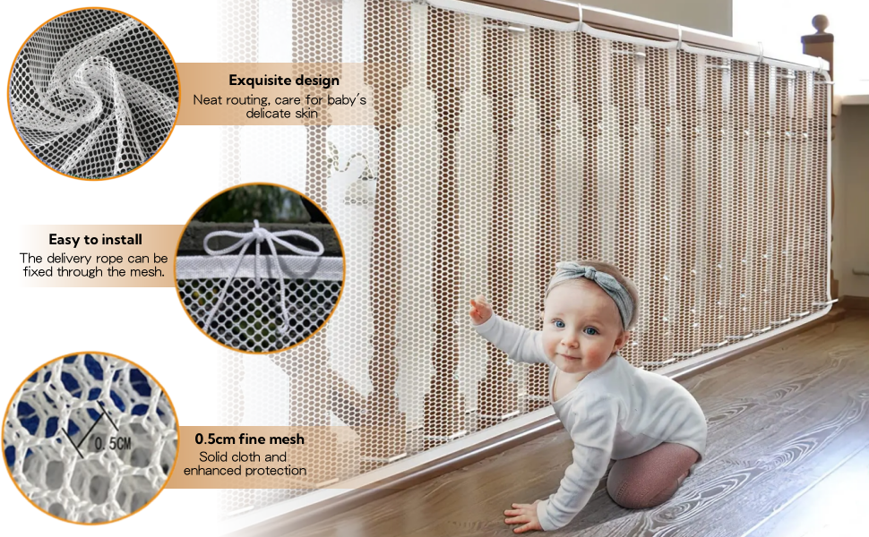 Stairs Guard Protective Netting